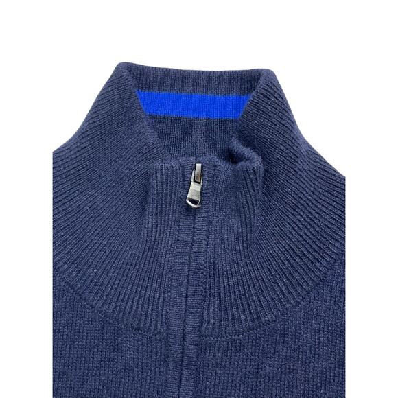 5-32 AMICALE NWT Men's Sweater Striped 100% Cashmere Small - Picture 4 of 11